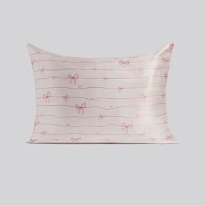 🆕🎀BOW SATIN PILLOW